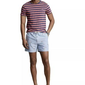 Polo Ralph Lauren Men's 6-Inch Polo Prepster Oxford Shorts - L